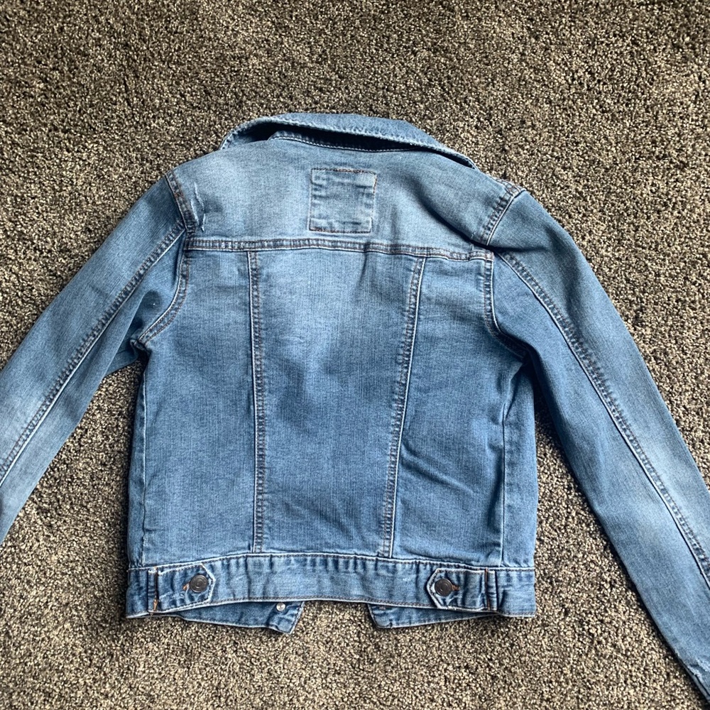 Printed Jean Jacket - Picture 3 of 3